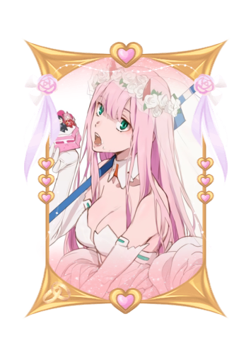 Zero Two Wedding 2026 skin