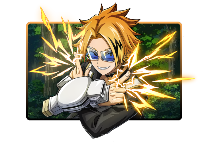 Denki Kaminari 3D poster skin