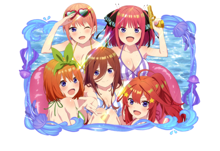 Miku Nakano Summer 2026 3D poster skin