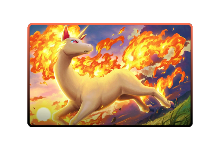 Rapidash poster skin