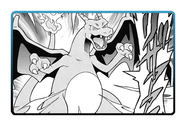 Charizard manga poster skin