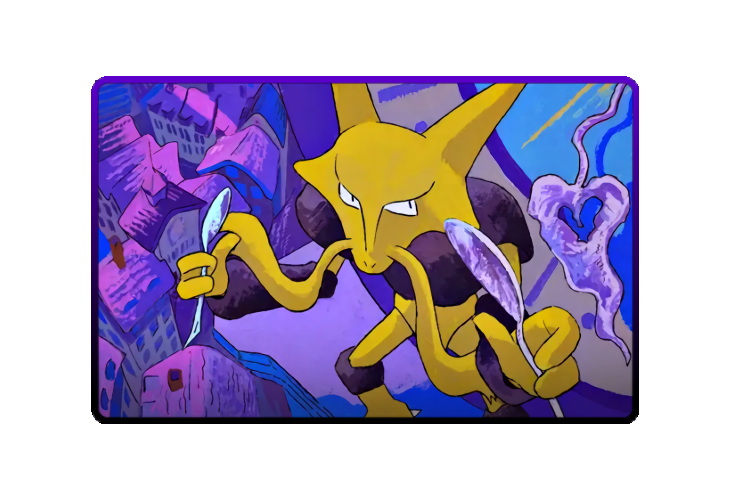 Alakazam poster skin #3