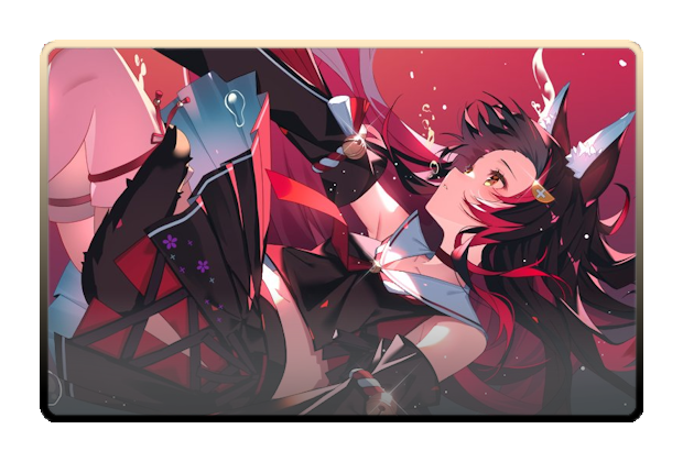 Ookami Mio poster skin