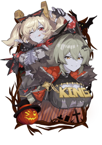 Burnice White x Caesar King Halloween 2025 duo skin