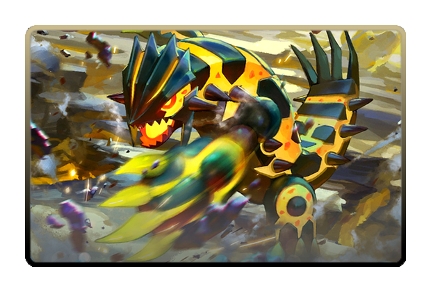 Groudon poster skin #2