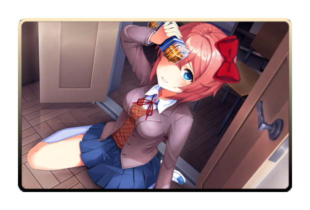 Sayori poster skin