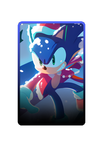 Sonic Christmas 2025 skin