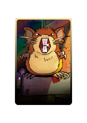 Raticate skin