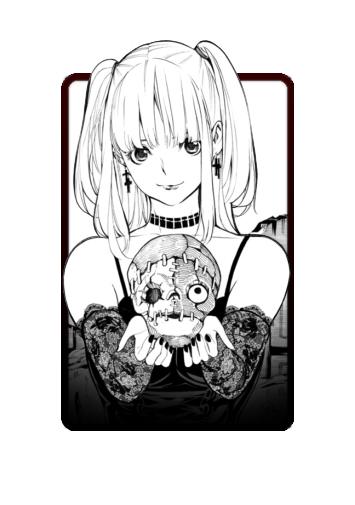 Amane Misa manga 3D skin