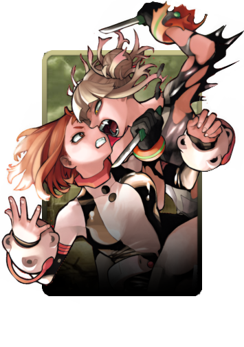 Toga Himiko x Ochako Uraraka duo skin