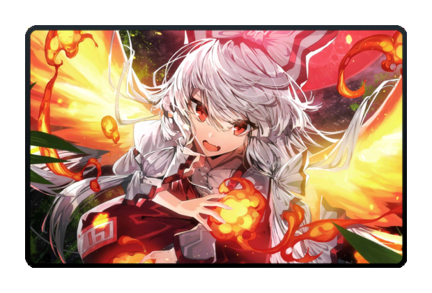 Fujiwara no Mokou poster skin