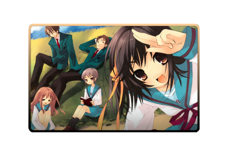 Haruhi Suzumiya poster skin #2