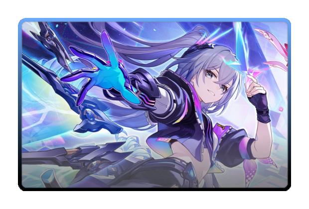 Silver Wolf poster skin