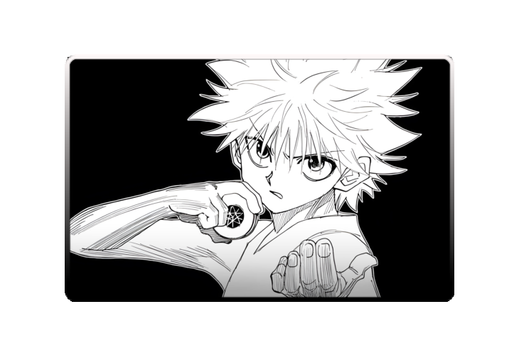 Killua Zoldyck manga poster skin