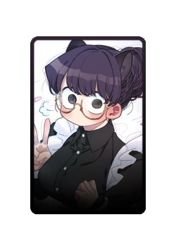 Komi Shouko Maid 2025 skin