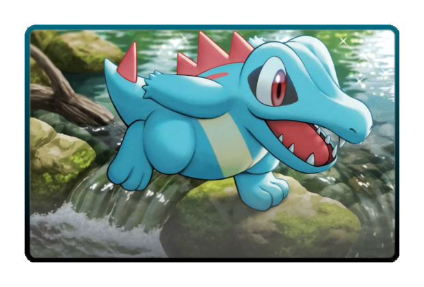 Totodile poster skin