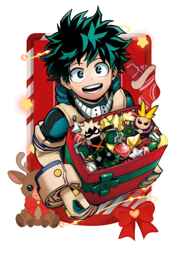 Izuku Midoriya Christmas 2025 3D skin