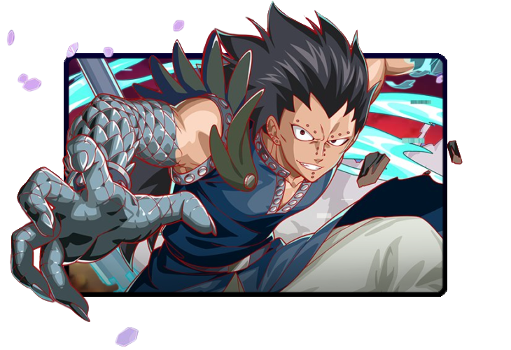 Redfox Gajeel 3D poster skin