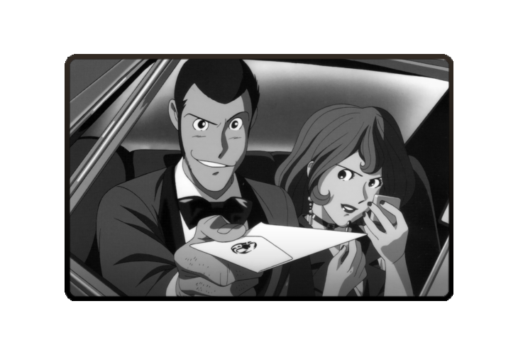 Lupin III manga poster skin